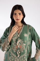 Stitched Embroidered Lawn Shirt+ Shalwar