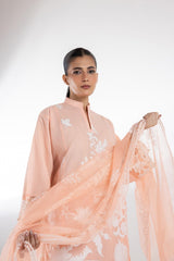 Stitched Muzlin Lawn Shirt + Shalwar