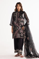 Stitched Embroidered Lawn Culotte