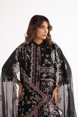 Stitched Embroidered Lawn Culotte