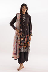 Stitched Dyed Lawn Trouser