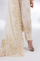 Stitched Embroidered Slub Shirt