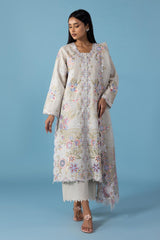Stitched Embroidered Lawn Shirt