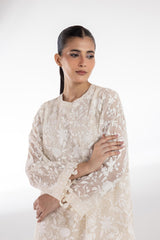 Stitched Embroidered Slub Shirt