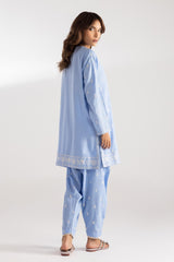 Stitched Embroidered Jacquard Shirt