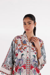 Stitched Printed Slub Shirt