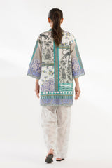Stitched Printed Lawn Shirt + Shalwar