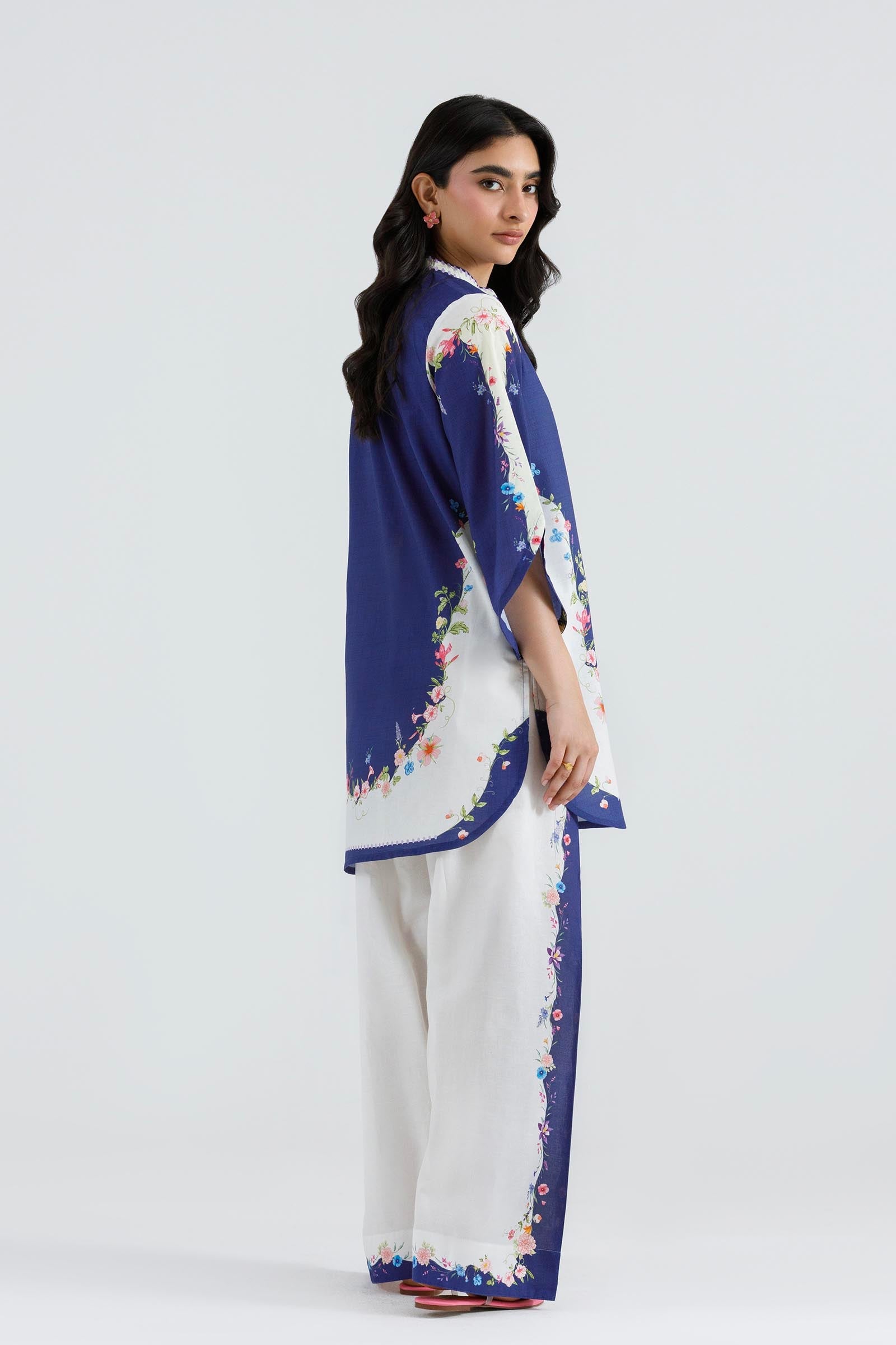 Stitched Printed Lawn Shirt