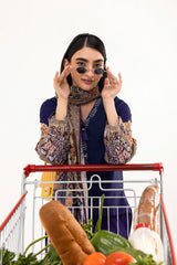 Stitched Printed Linen Shirt+ Dupatta