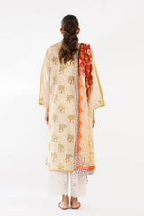 Stitched Printed Lawn Shirt+ Dupatta