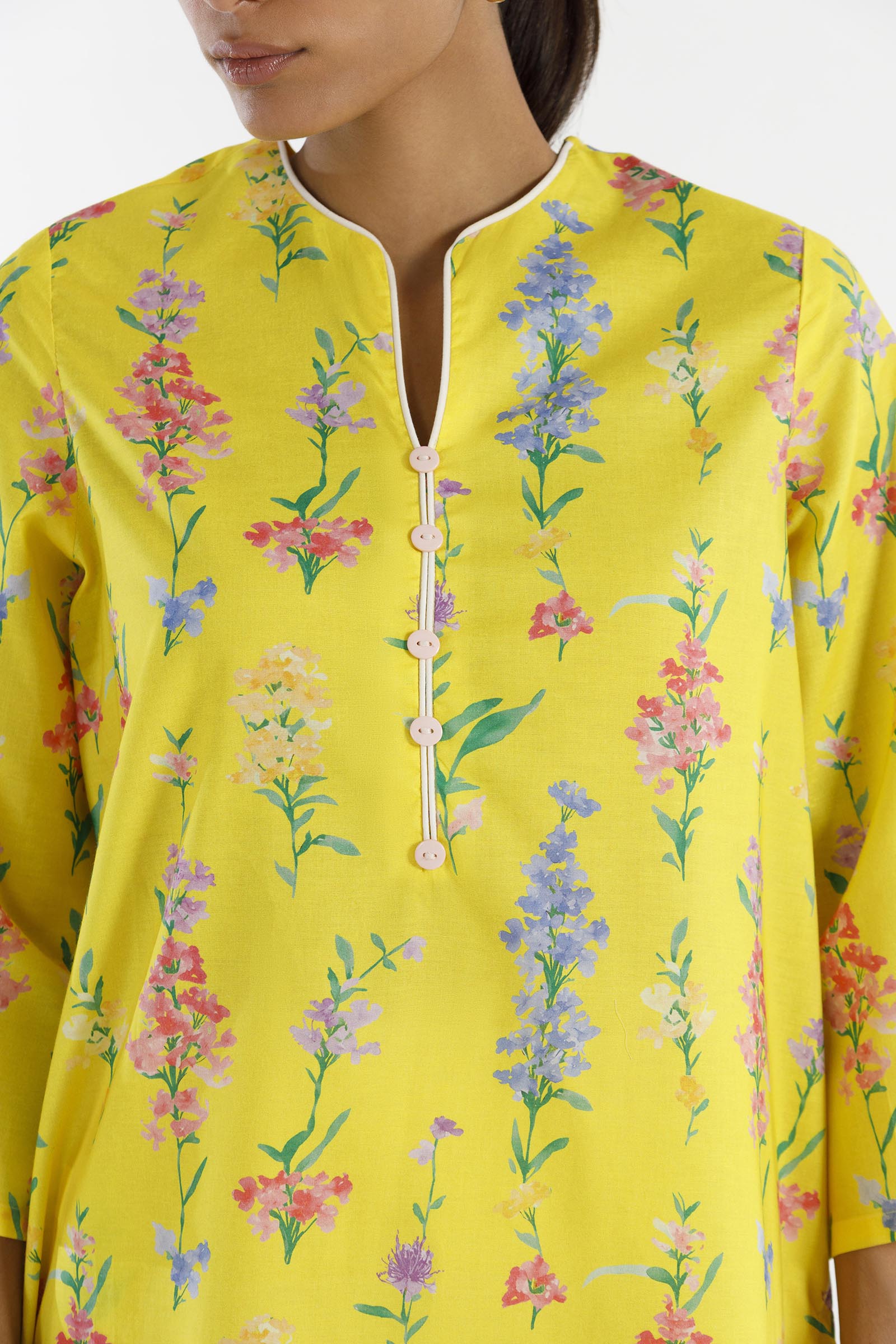Stitched Printed Lawn Shirt+ Shalwar