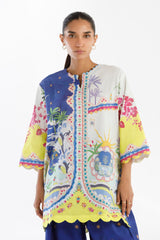 Stitched Printed Lawn Shirt+Shalwar
