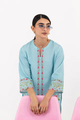 Stitched Printed Viscose Shirt+ Culotte