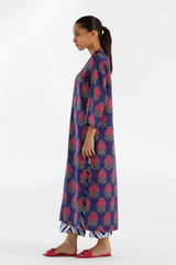 Stitched Printed Viscose Shirt+ Culotte