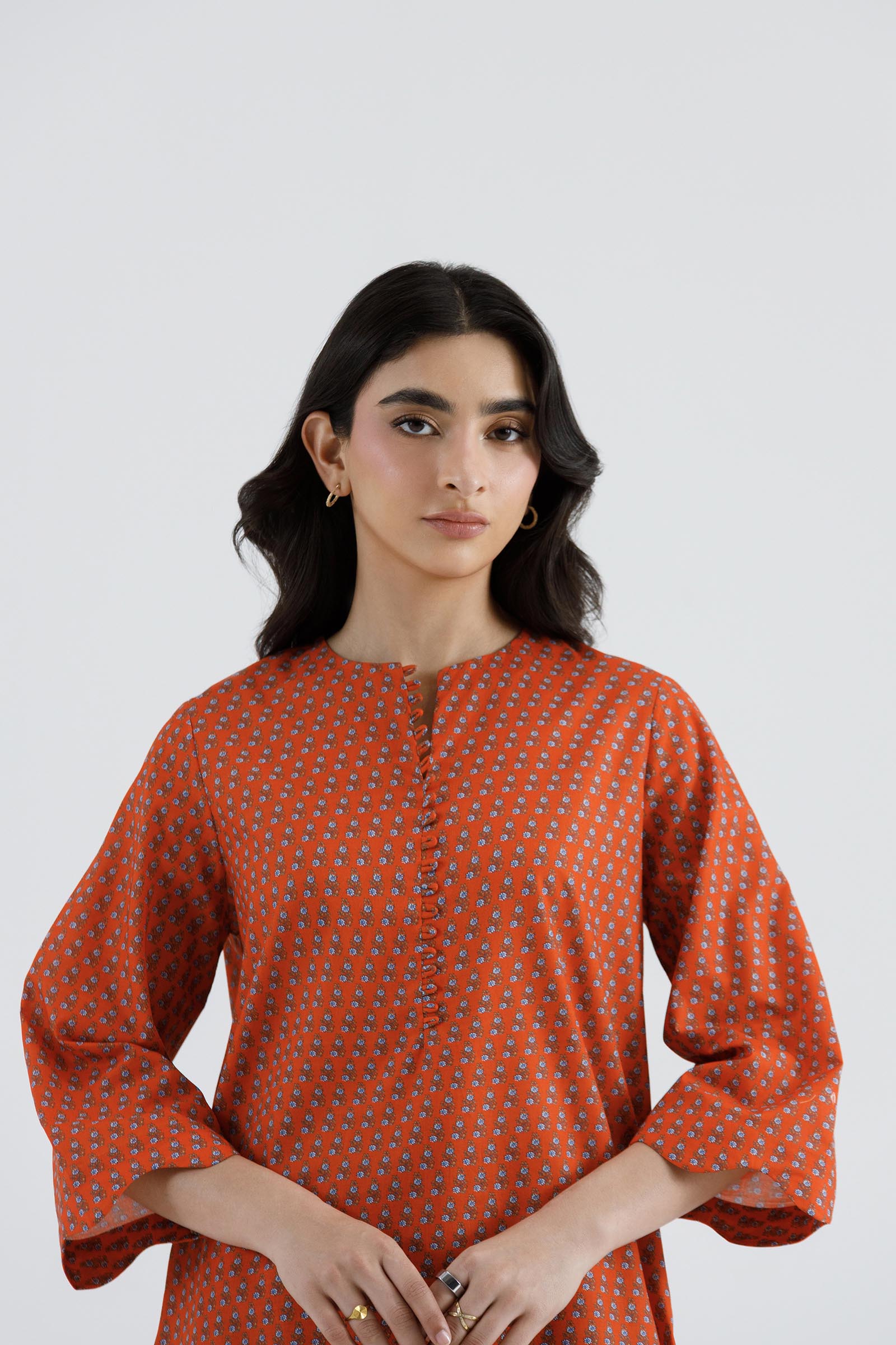 Stitched Printed Lawn Shirt+ Shalwar