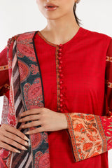 Stitched Printed Lawn Shirt + Dupatta
