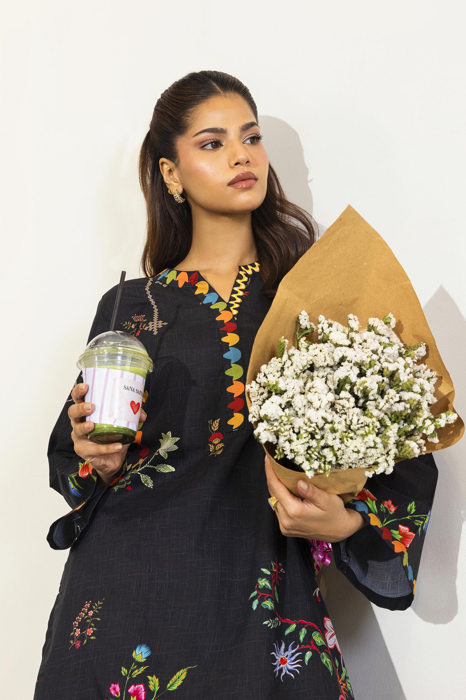 Stitched Printed Lawn Shirt+ Shalwar