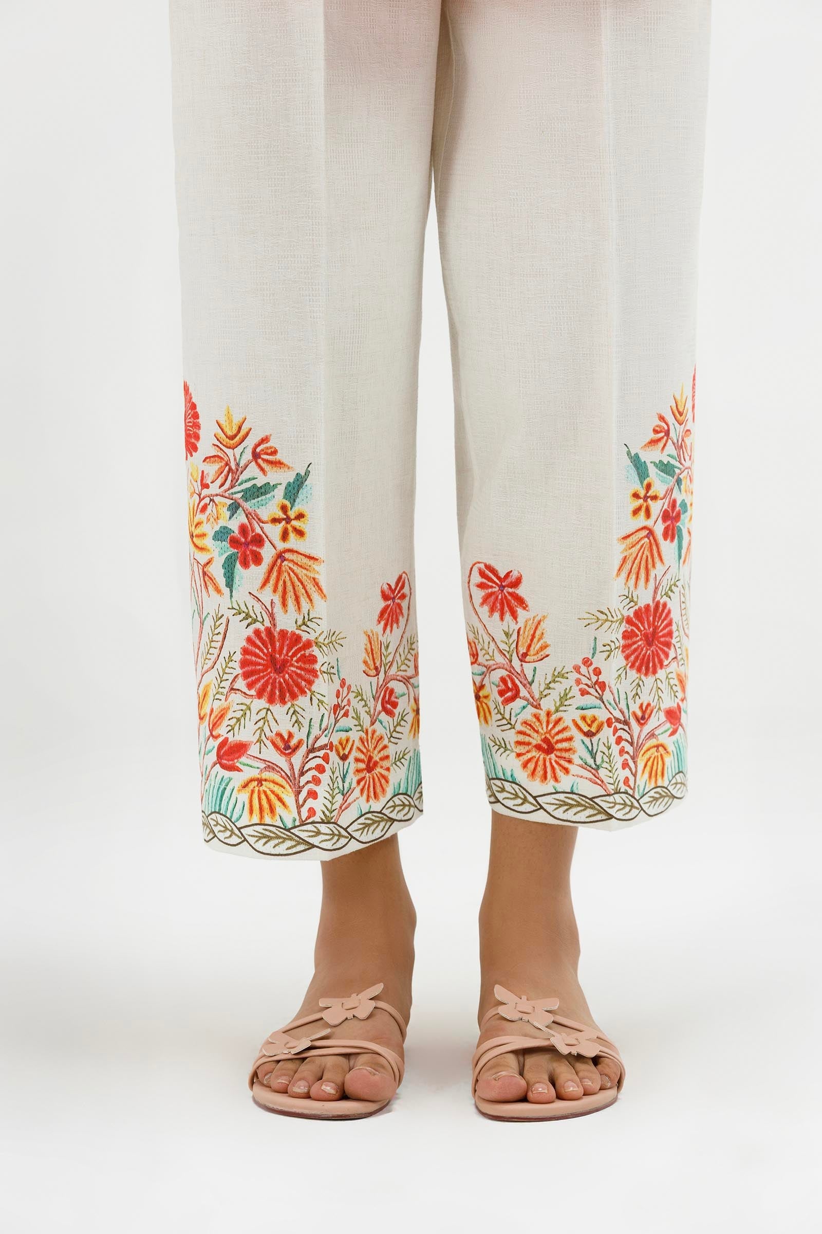 Stitched Printed Dobby Shirt+ Culotte