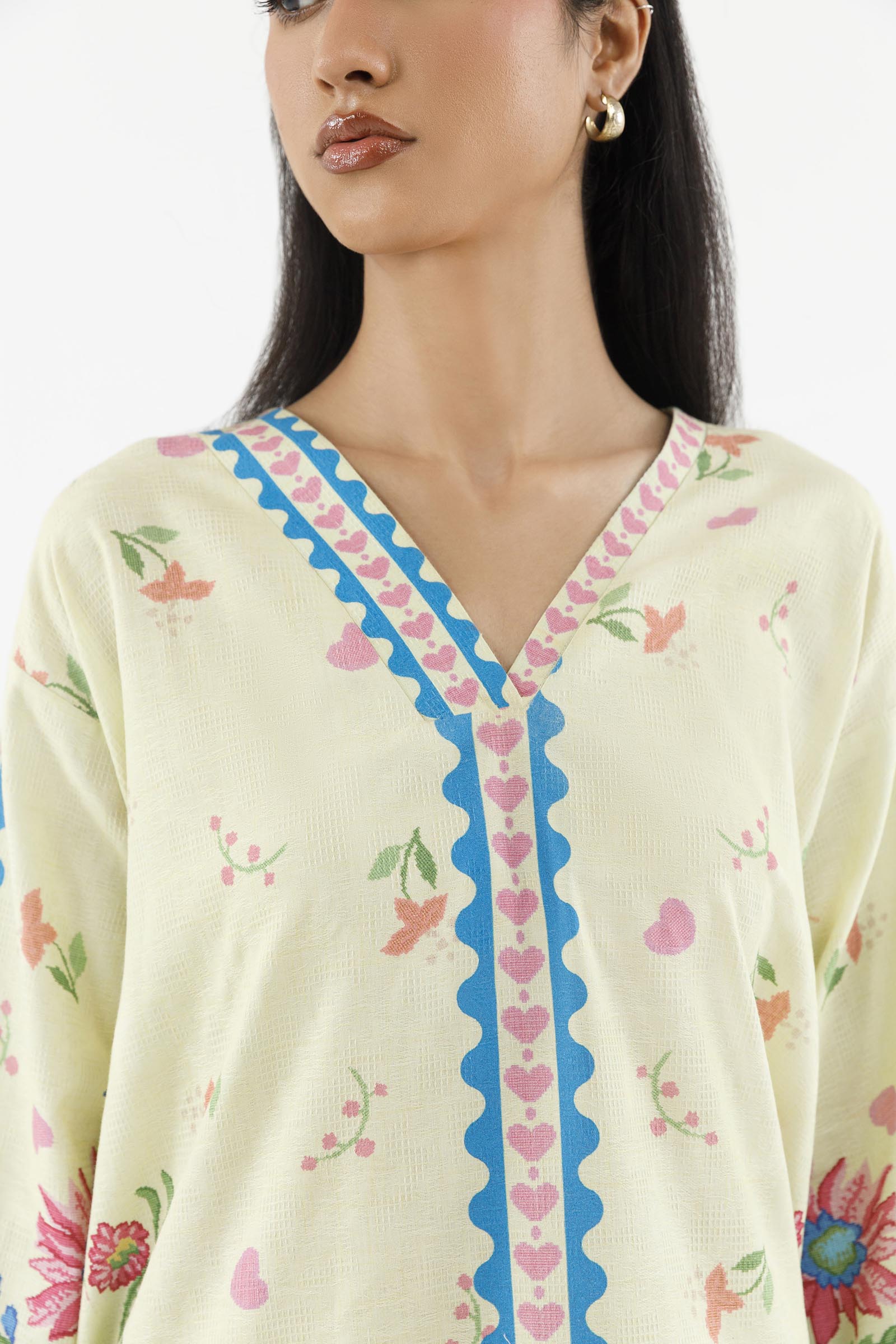 Stitched Printed Dobby Shirt+ Shalwar