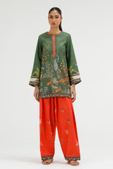 Stitched Printed Dobby Shirt+ Shalwar