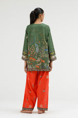 Stitched Printed Dobby Shirt+ Shalwar