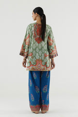 Stitched Printed Lawn Suit+ Shalwar