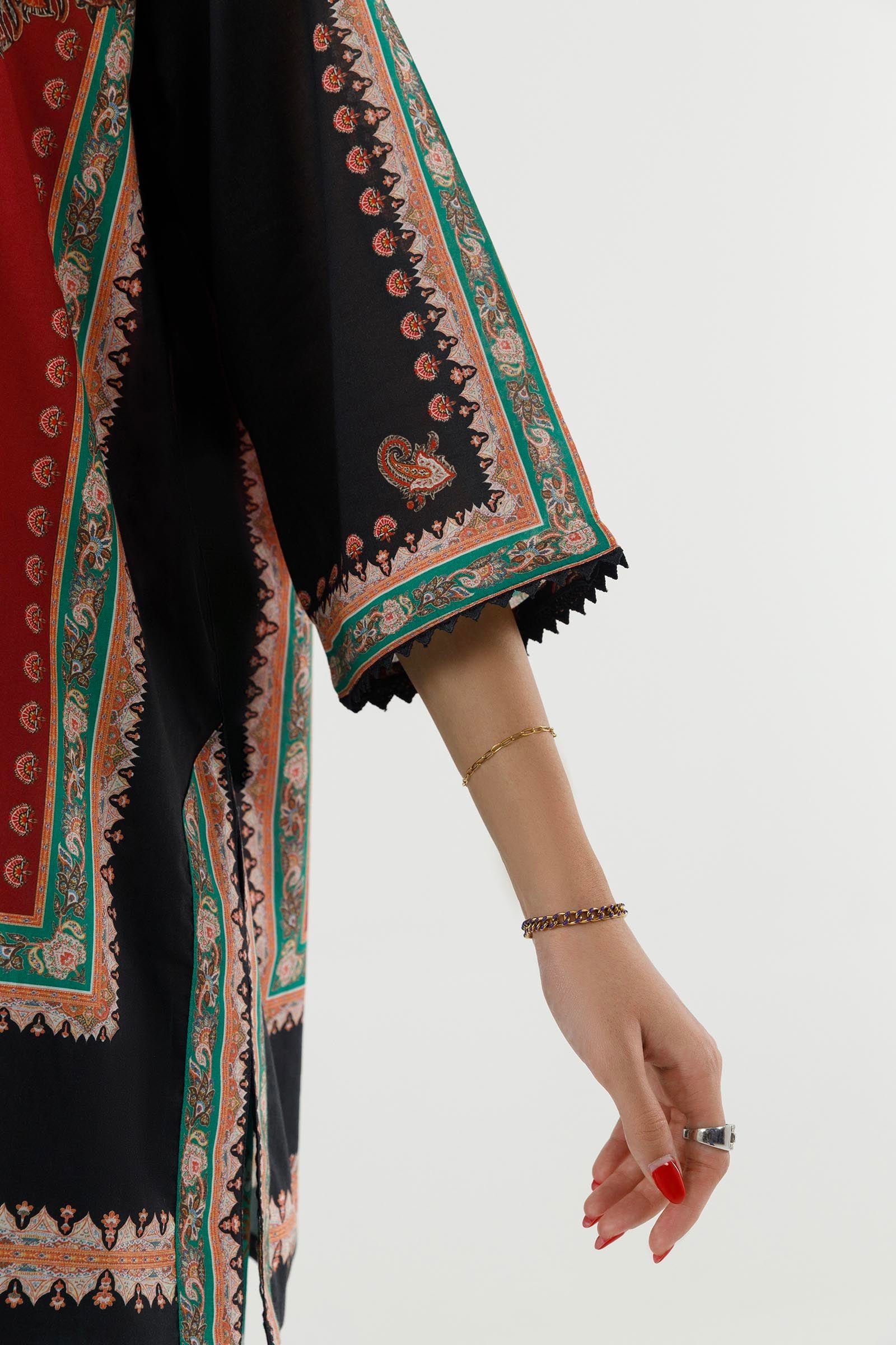 Stitched Printed Lawn Shirt+ Shalwar