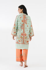 Stitched Printed Lawn Shirt+ Culotte