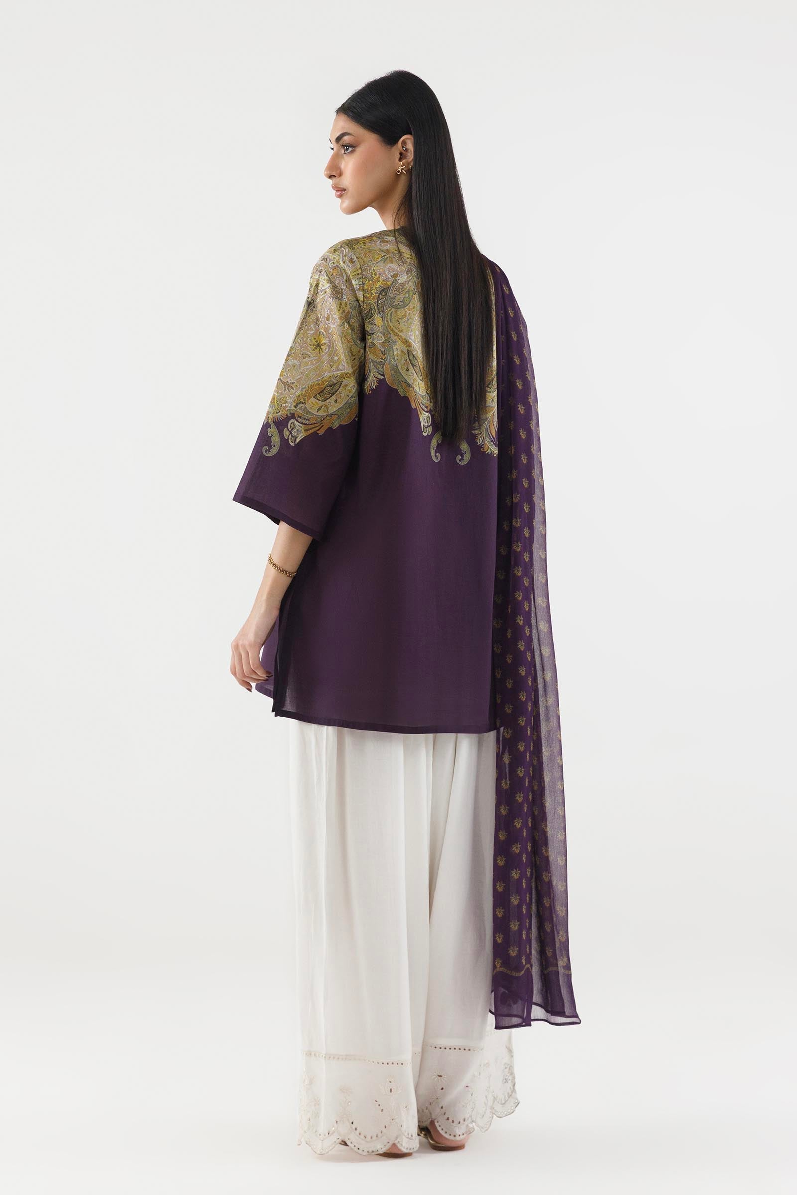 Stitched Printed Shirt+ Dupatta