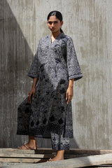 Stitched Printed Lawn Shirt+ Culotte
