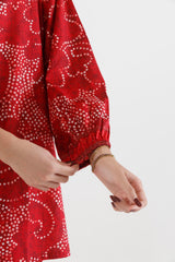 Stitched Printed Lawn Shirt+ Culotte