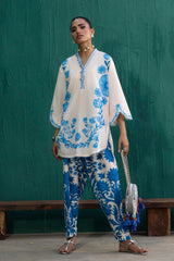 Stitched Printed Viscose Shirt+ Shalwar