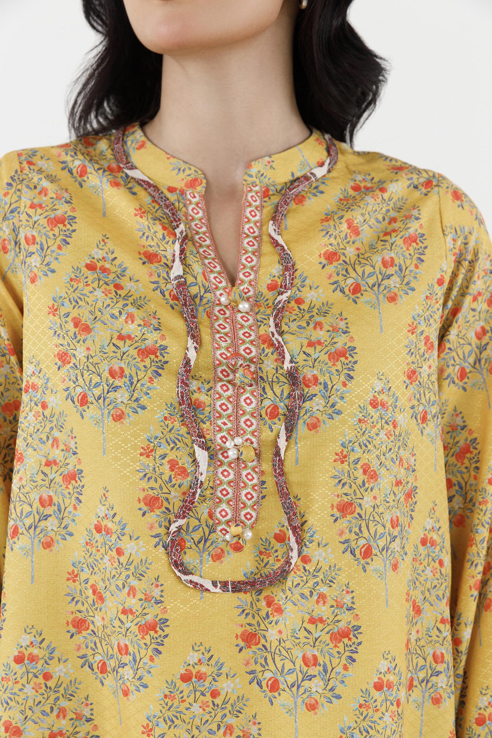Stitched Printed Dobby Shirt+ Shalwar
