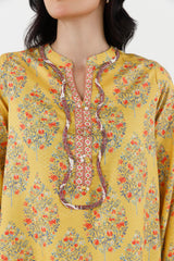 Stitched Printed Dobby Shirt+ Shalwar