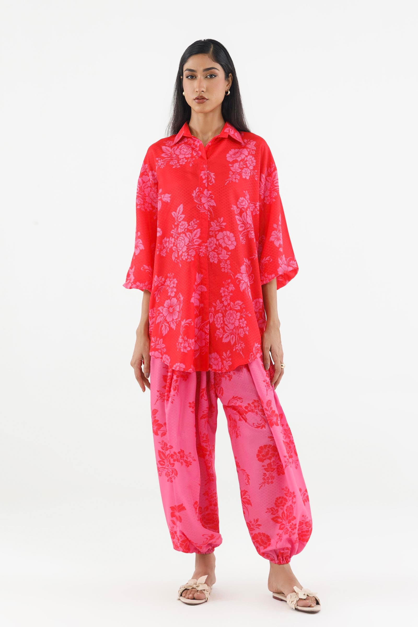 Stitched Printed Dobby Shirt+ Shalwar