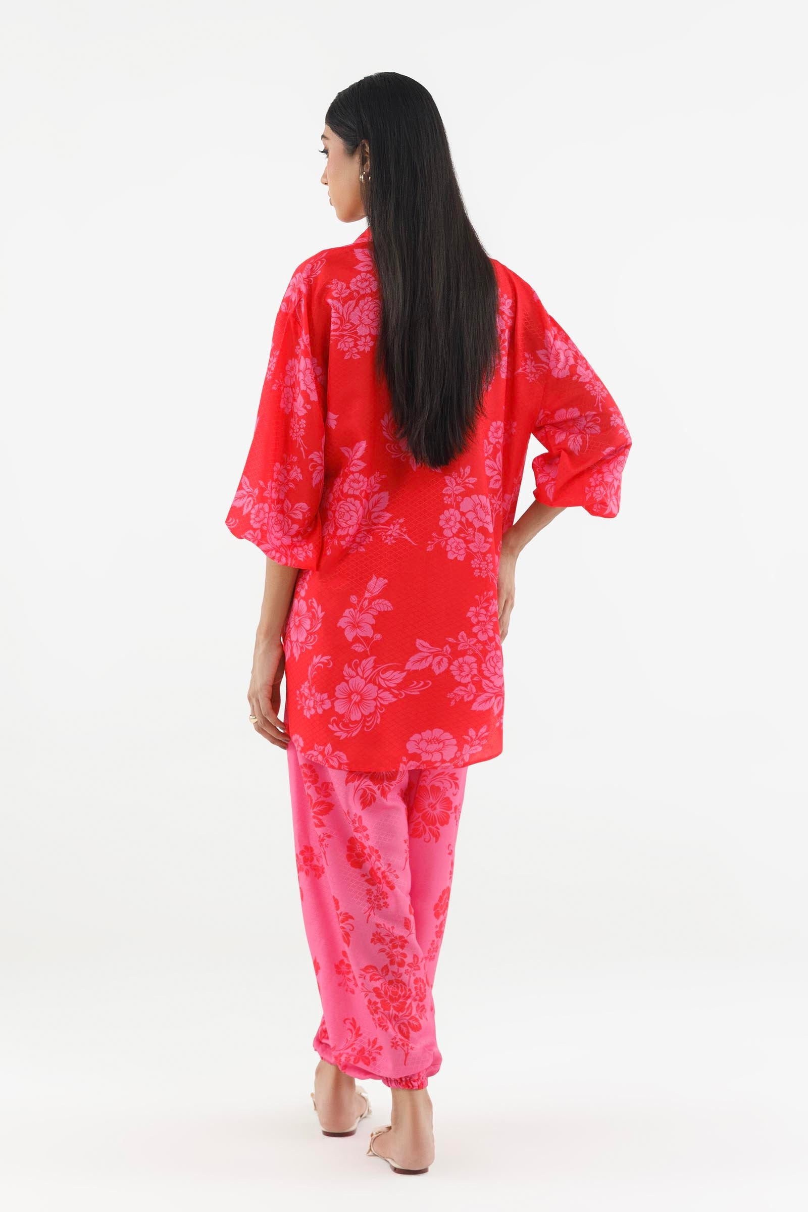 Stitched Printed Dobby Shirt+ Shalwar