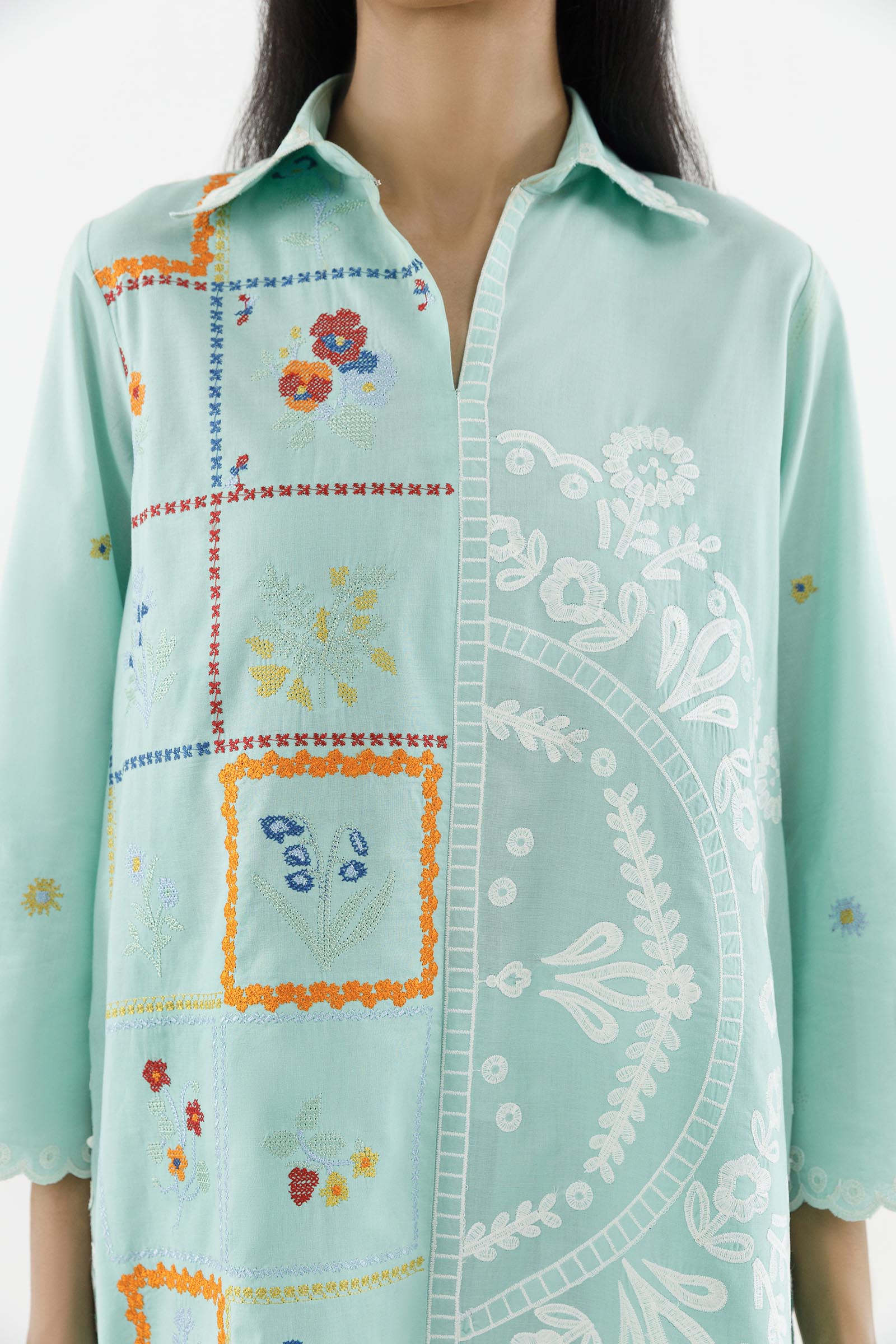Stitched Printed Lawn Shirt+ Shalwar