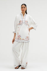 Stitched Embroidered Lawn Shirt+ Shalwar