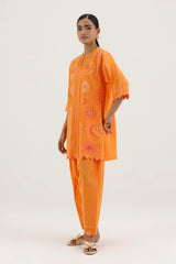 Stitched Embroidered Lawn Shirt+ Shalwar