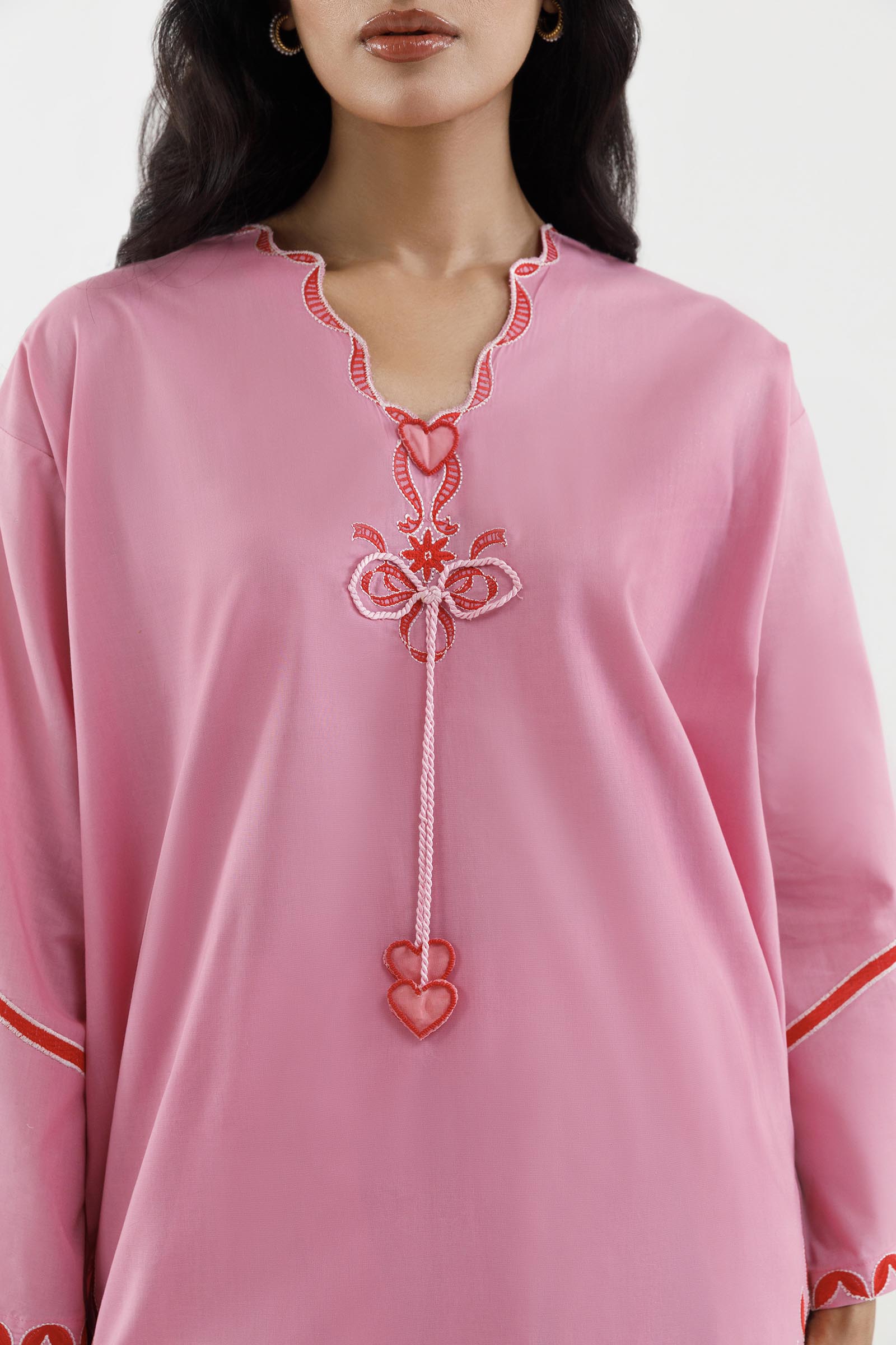 Stitched Embroidered Lawn Shirt+ Shalwar