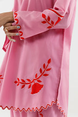 Stitched Embroidered Lawn Shirt+ Shalwar