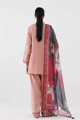 Stitched Embroidered Lawn Shirt+ Shalwar