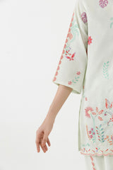 Stitched Embroidered Lawn Shirt+ Shalwar