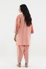 Stitched Embroidered Lawn Shirt+ Shalwar