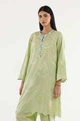 Stitched Embroidered Lawn Shirt+ Shalwar