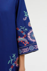 Stitched Embroidered Lawn Suit