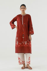 Stitched Printed Lawn Shirt+ Bottom