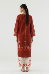 Stitched Printed Lawn Shirt+ Bottom