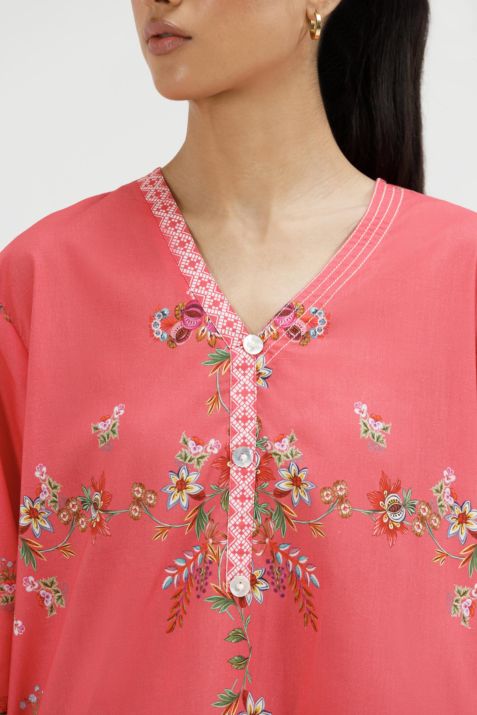 Stitched Printed Lawn Suit