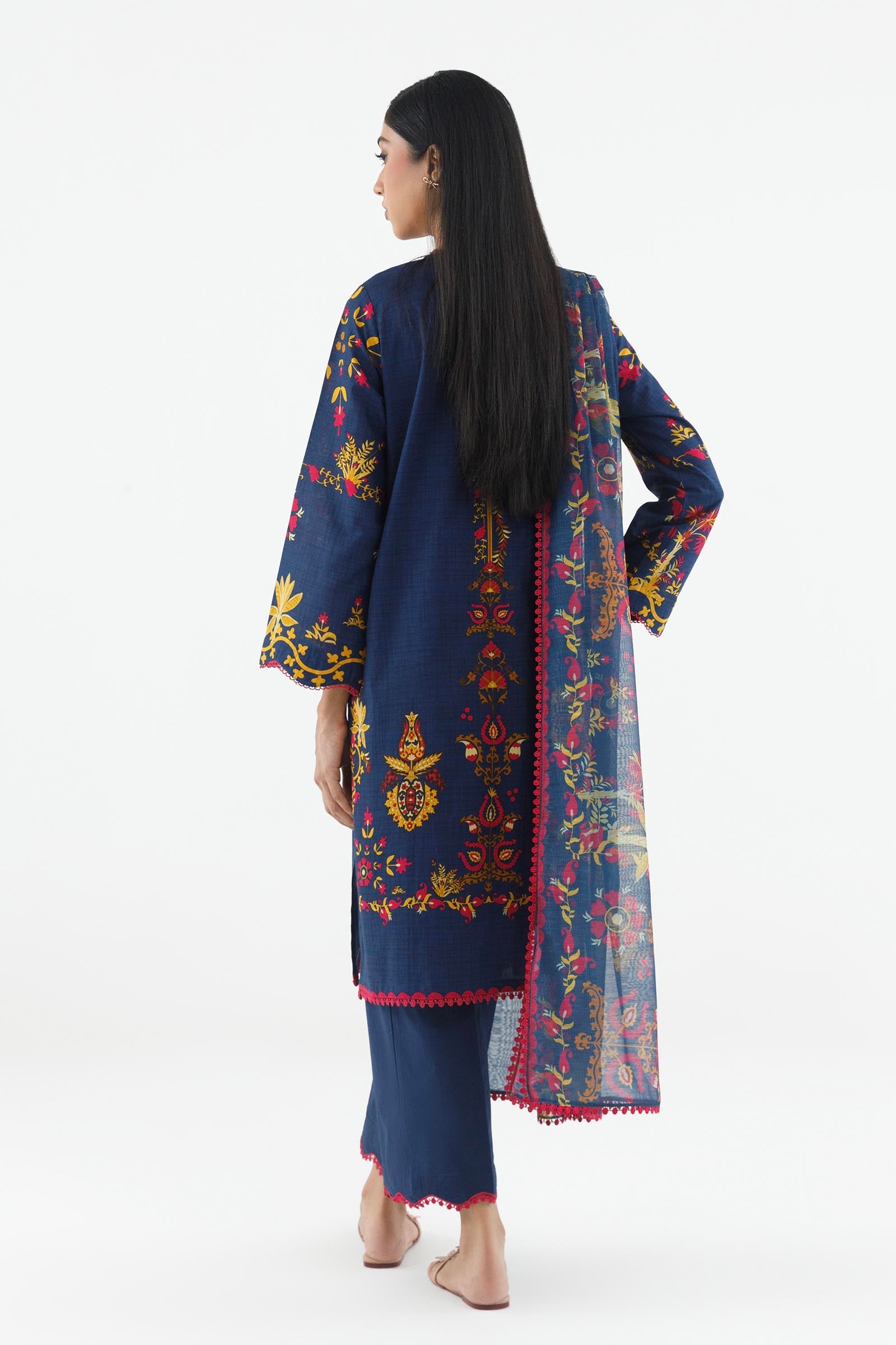 Stitched Printed Lawn Suit